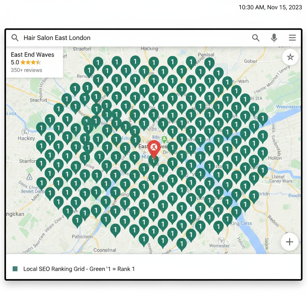 Case Study 3 – Hair Salon in London Case Study 3 – Hair Salon in London