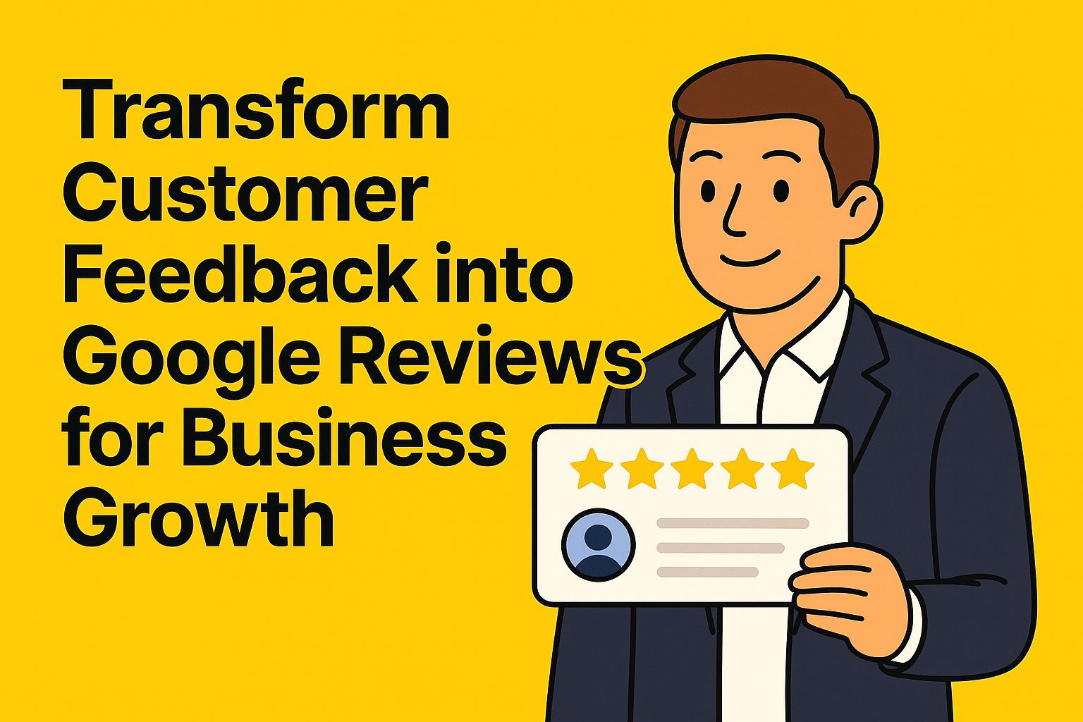 Transform Customer Feedback into Google Reviews for Business Growth