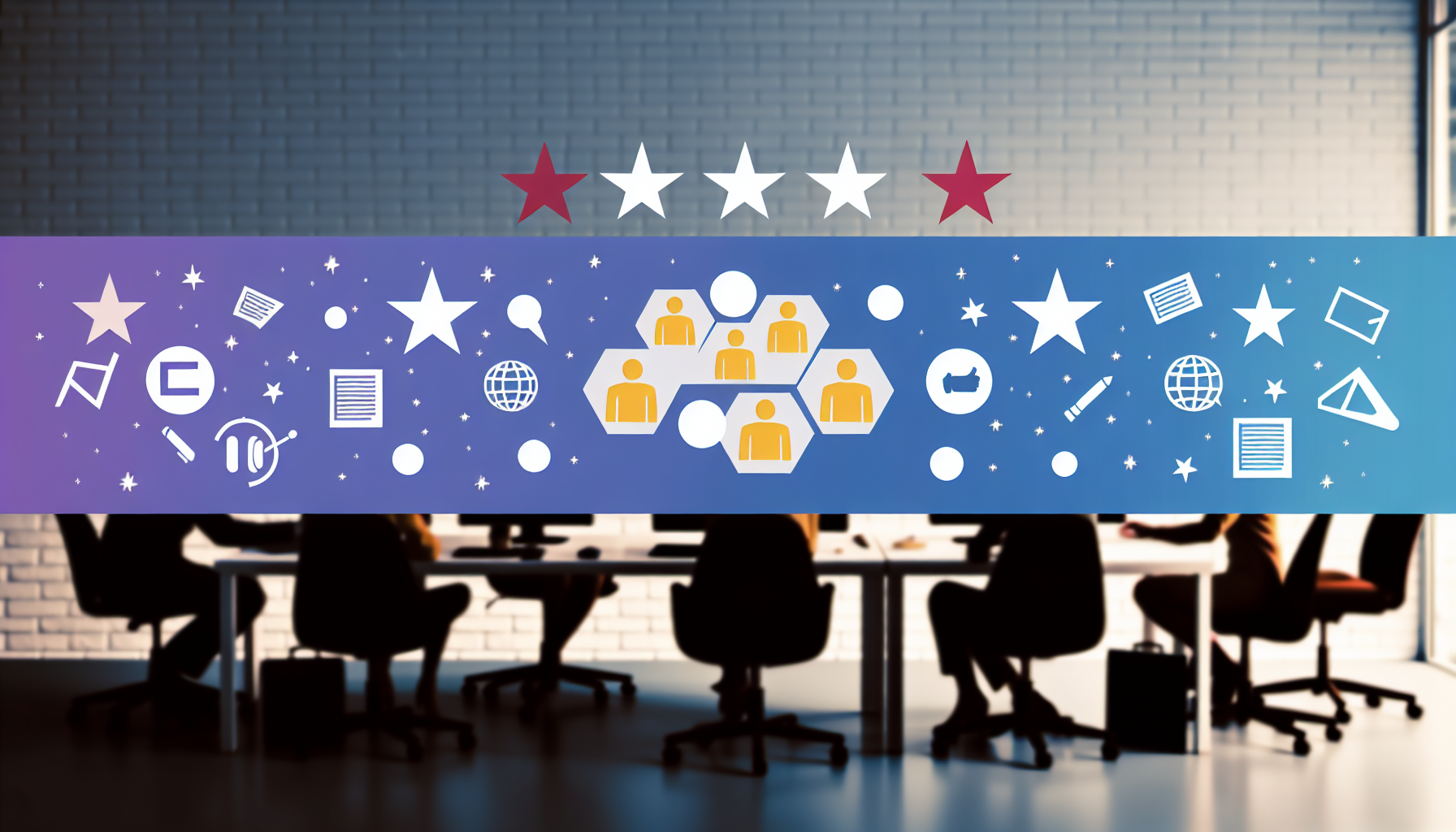 Visual representation of influencer partnerships reviews